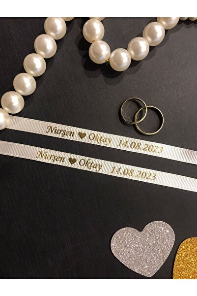 Genel Markalar Söz & Nişan Yüzük Kurdelesi -incisiz- (K06T)