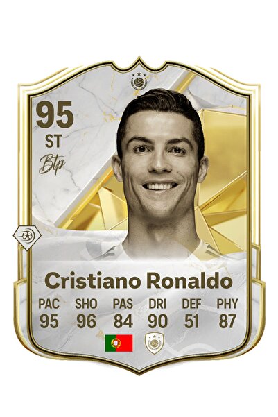 BERKANTTP بطاقة كريستيانو رونالدو FC 25 Icon Fut