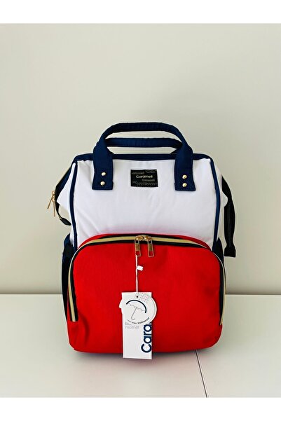 Caramell Anne Bebek Bakım Sırt Çantası Biberen Termoslu Sıvı Geçirmez %100 Po...