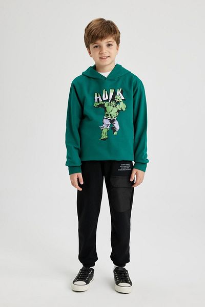 DeFacto Marvel Comics Boy Hooded Sweatshirt - B3062a823wn