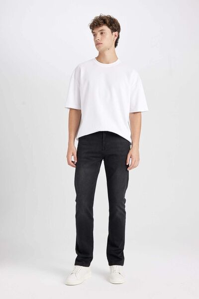 DeFacto Sergio Regular Fit - Regular Waist Tube Leg Jean Trousers Dfc