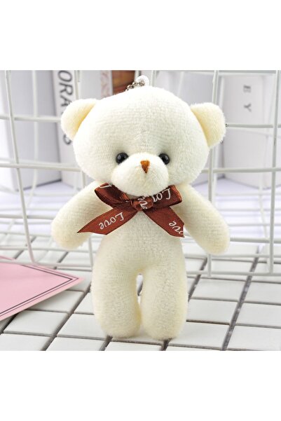 EXENET Peluş Ayıcık Anahtarlık Minik Tatlı Aksesuar Çanta Süs Takısı Hediyeli...