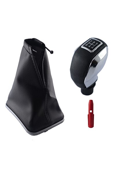 MODA Fiat Linea Krom Çerçeve Vites Körüğü Ve Krom Spor Vites Topuzu