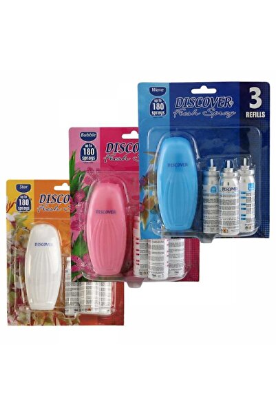 Discover Karışık 3 Yedekli Fresh Spray Set