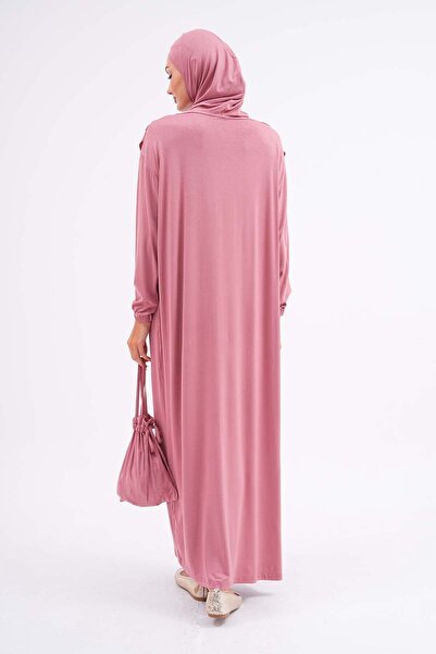 medipek Βαμβακερή τσάντα Προσευχή Φόρεμα Καμιζόλα Ελαστική Καρπός Χιτζάμπ