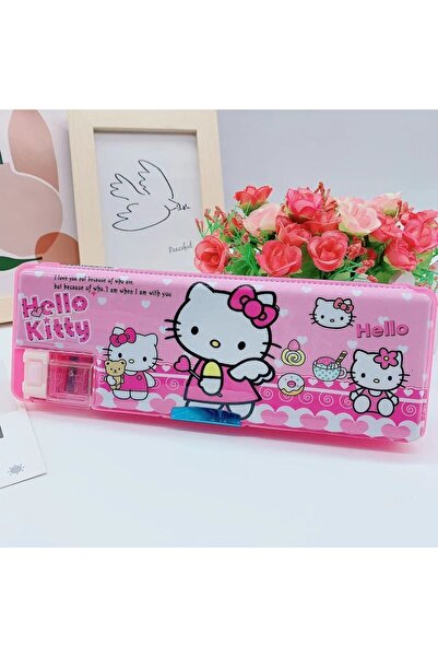 Meyra Accessories sanrio kawaii kuromi cinnamorol my melody kalem kutusu çift kapaklı kalem tıraşlı kalemlik hediyelik