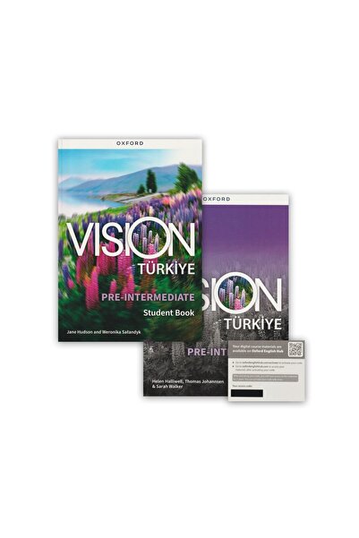 OXFORD UNIVERSITY PRESS Vision Türkiye Pre-Intermediate Student's Book + Work...