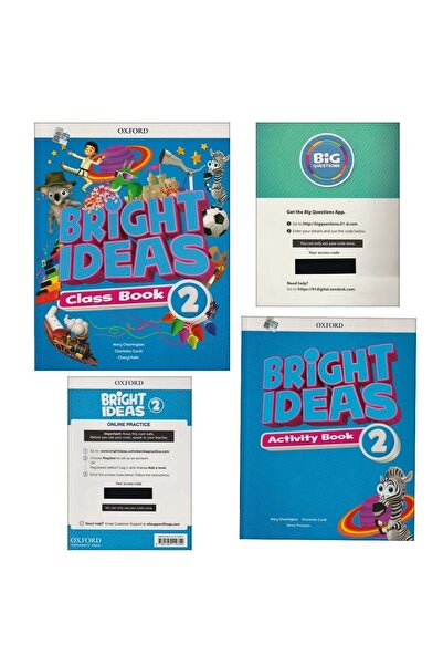 OXFORD UNIVERSITY PRESS Oxford Bright Ideas Level 2, Class Book + Activity Bo...