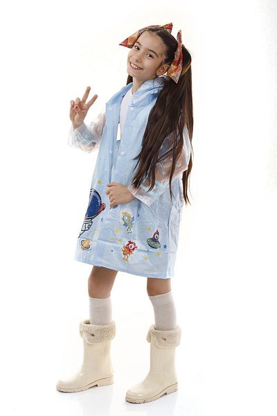 ESU ACCESSORY 10-13 Years Old Children's Character Raincoat