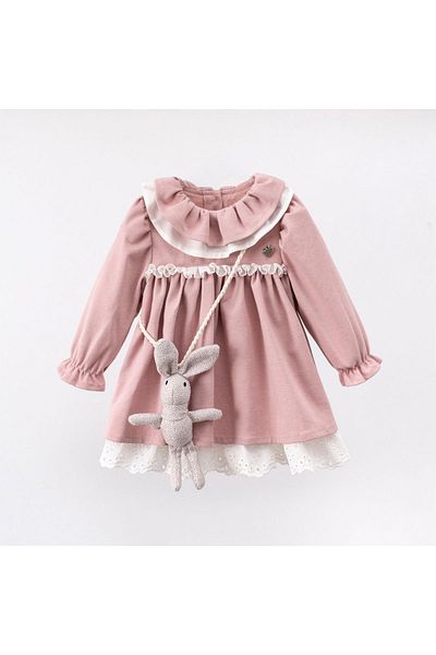 Cumino Carol Baby Girl Dress with Toys