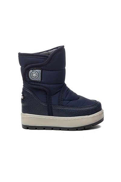 Le Petite Unisex Παιδικές Θερμικές Μπότες Χιονιού Navy Blue