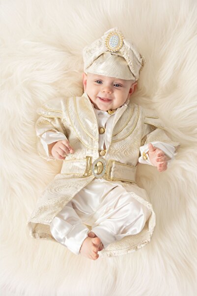 Petite Ponpon Baby Harry&millie Erkek Bebek Mevlütlük Şehzade Sünnetlik Sünnet Kıyafeti Erkek Çocuk