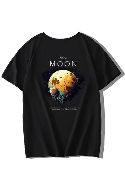 BRZ KIDS Tricou unisex pentru copii No1 Moon