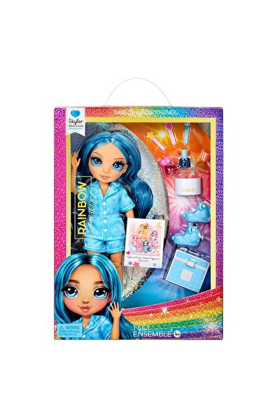 Rainbow High Jr High Pijama Partisi Bebekleri Skyler Blue 530947