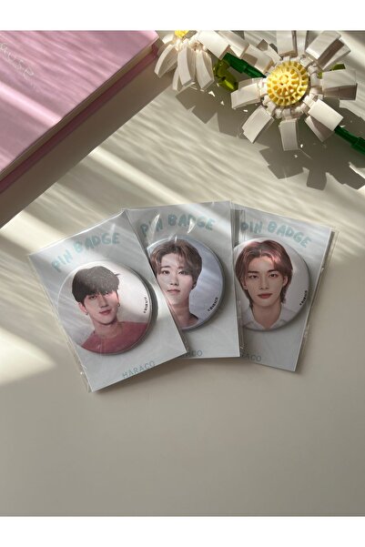 Hara Company Stray Kids KPOP 3’lü Rozet