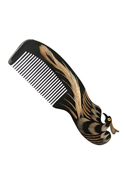 EXENET العناية بالشعر المضاد للكهرباء الساكنة للجنسين - مشط العظام الطبيعي، م...