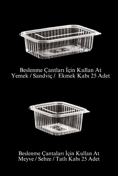 Özkan Ambalaj Temizlik Beslenme Çantası İçin Kullan At Saklama Kabı