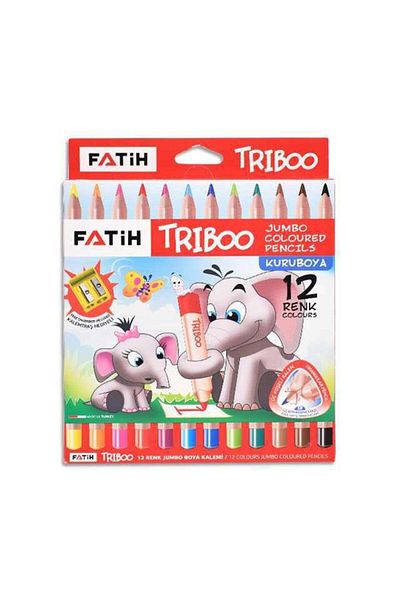 Fatih Triboo Jumbo - 12-Piece Dry Paint Set