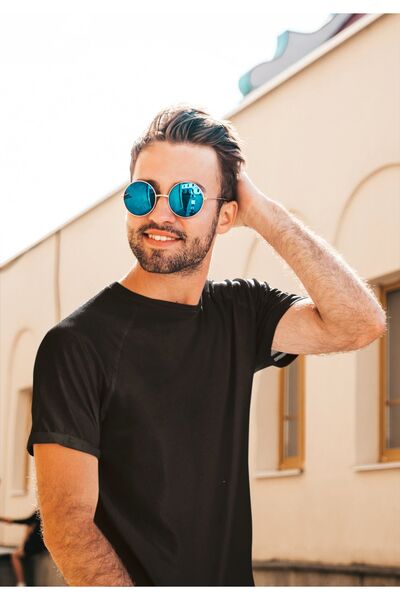 SM Satranç Medya Black Unisex Plain T-Shirt