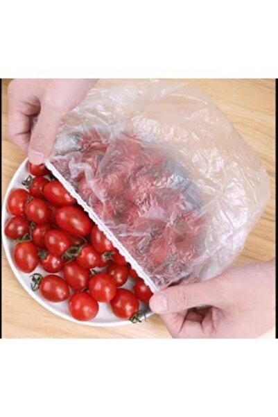 TOPTANIBURADA 100'LÜ Gıda Koruma ve Saklama Bonesi Tencere Tabak Kase Bone