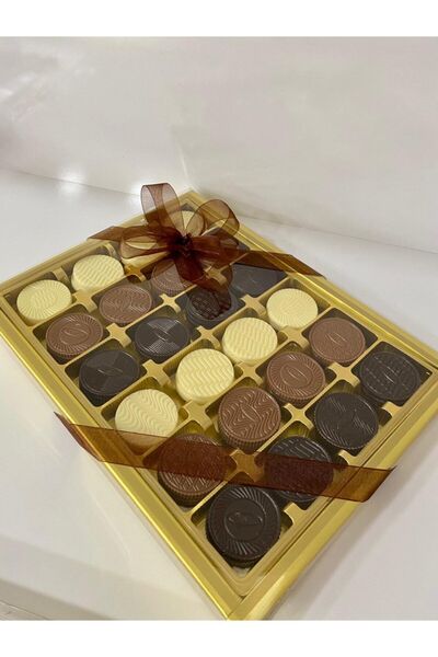 Melodi Çikolata Melodi Madlen Hediyelik Bayram Çikolatası Büyük