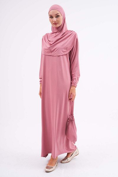 medipek 100% Viscose Cotton - Bag Prayer Hijab Dress, Elastic Wrists