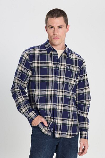 WRANGLER Πουκάμισο Regular Fit Normal Cut 100% βαμβακερό πολύχρωμο