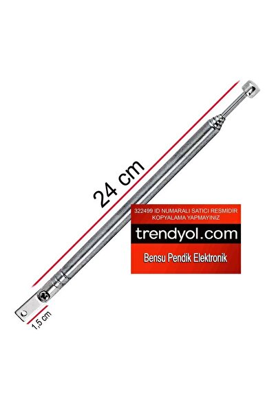 Powermaster 24 Cm Radyo Anteni 24cm Çubuk Anten 26.5 Cm Radyo Anteni 26.5 Cm Anten Lütfen Sayfayı Tam Okuyunuz