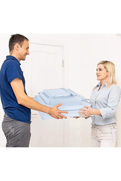 SVS Etiket Plastik 22x30 5cm 500 Adet Cepli Kargo Poşeti