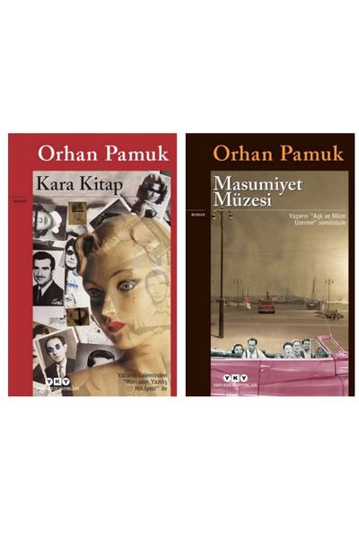 Yapı Kredi Yayınları Kara Kitap - Masumiyet Müzesi -Orhan Pamuk