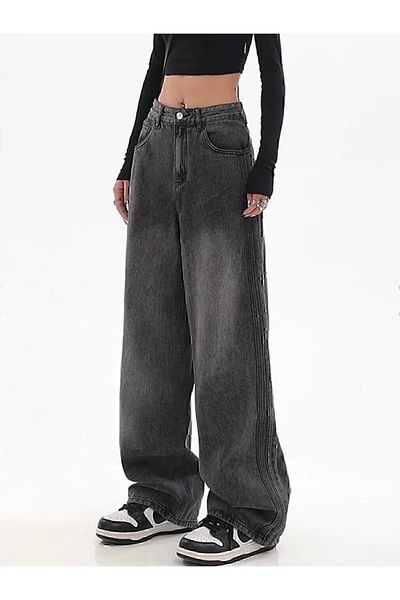 ramcy Pofidi Vintage Μαύρο Washed Baggy Jean