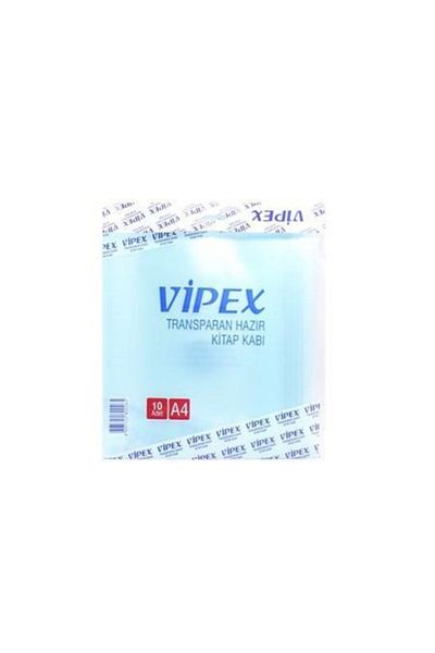 VİPEX Recipient pentru cărți pregătite cu adeziv transparent 10 buc A4