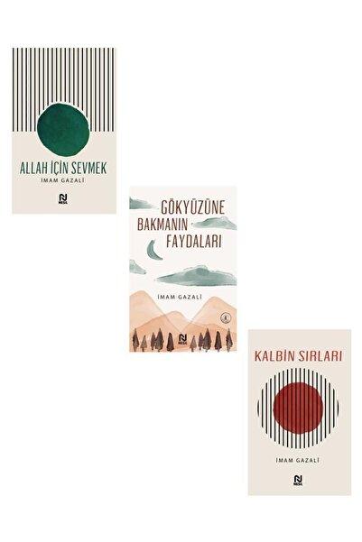 Nesil Yayınları Imam Gazali Seti 3 Kitap (gökyüzüne Bakmanın Faydaları + Kalb...