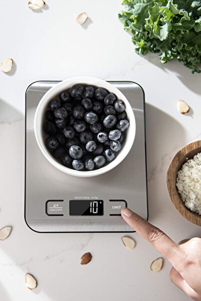 Soillium Dijital Hassas Mutfak Tartısı Mutfak Ölçüm Terazisi 5 Kg Kapasiteli ...