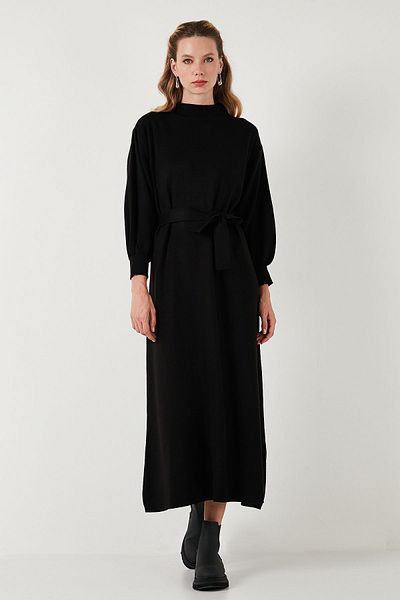 Lela Πλεκτό φόρεμα Relaxed Cut Crew Neck - ΦΟΡΕΜΑ 4616198