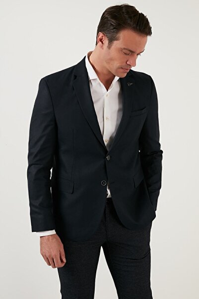 Buratti Regular Fit 6 Drop Çift Yırtmaçlı Blazer Ceket Erkek Ceket 216serardo