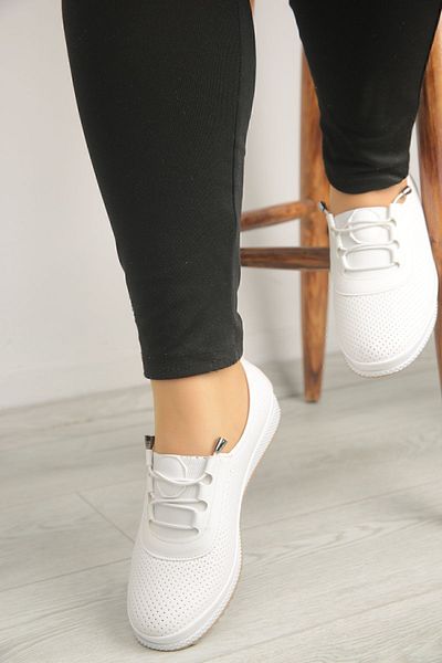 ASL SHOES STORE Pantofi de balerină de damă cu talpă ortopedică zilnică perforată