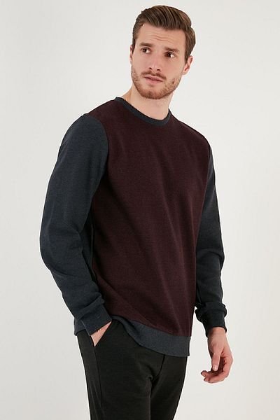 Buratti Cotton Regular Fit Crew Neck Sweat Men's Sweat 5905041