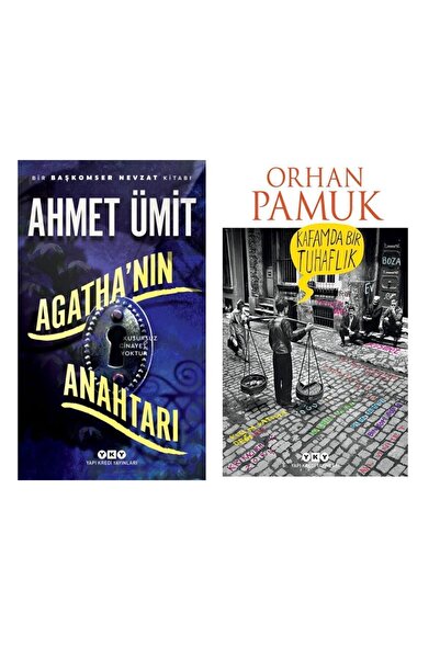 Yapı Kredi Yayınları Agatha’nın Anahtarı - Kafamda Bir Tuhaflık - Orhan Pamuk...