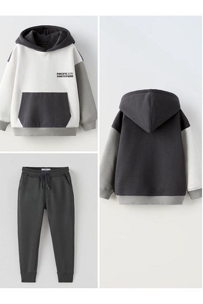 childbaby Gray Colored Bottom and Top Set