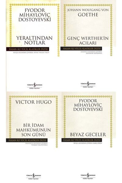 TÜRKİYE İŞ BANKASI KÜLTÜR YAYINLARI Mutlaka Okunması Gereken 4 Kitap Dünya Kl...