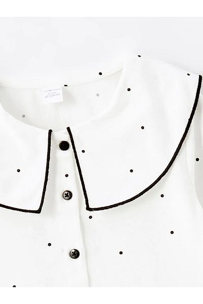 LC Waikiki LCW Baby - طقم مكون من 3 قطع للفتيات الصغيرات بأكمام طويلة وطبعة إكرو
