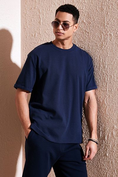 Buratti Cotton Crew Neck Regular Fit Basic T Shirt Ανδρικό T SHIRT5902731