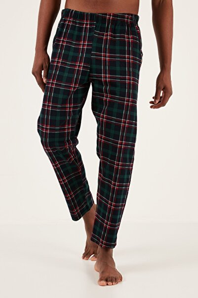 Buratti Καρό βαμβακερό κανονικό σετ πιτζάμες με κοντό μανίκι Σετ ανδρικές πιτζάμες6572002