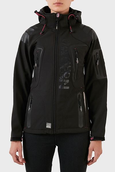 Norway Geographical Waterproof 4000 Mm Softshell Removable Hooded Coat Mont Tısland