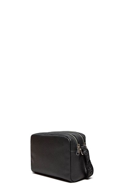 Calvin Klein Geantă neagră de umăr - curea, compartiment, utilizare zilnică, logo pentru femei, marca K60K 612283 -BEH