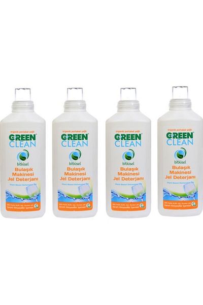 Green Clean Dishwasher Gel Detergent 1000 ml X 4 Pieces