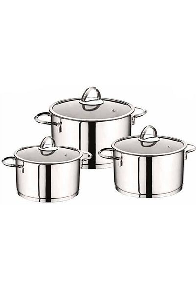 Remetta Anna Silver 6 Piece Set - Steel Pot Simple and Stylish