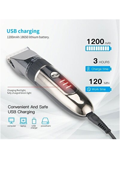 Ipone Kişisel Bakım Aleti Profesyonel Saç-sakal Vücut Tüyleri Kesme Tıraş Makinesi