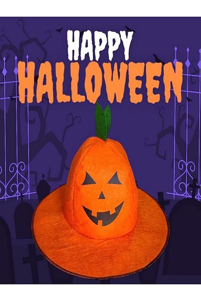 KOSTÜMCE Pălărie de dovleac Halloween Adult